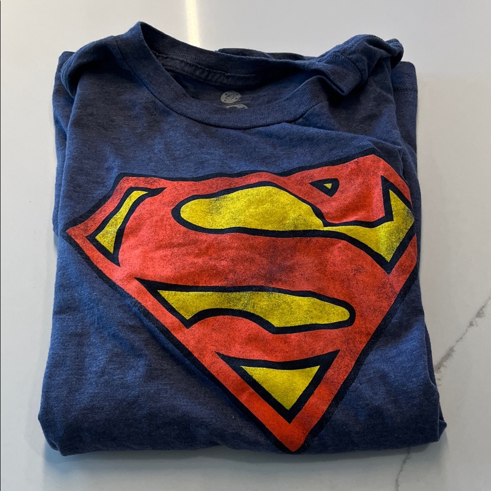 Superman Kids Blue T-Shirt
